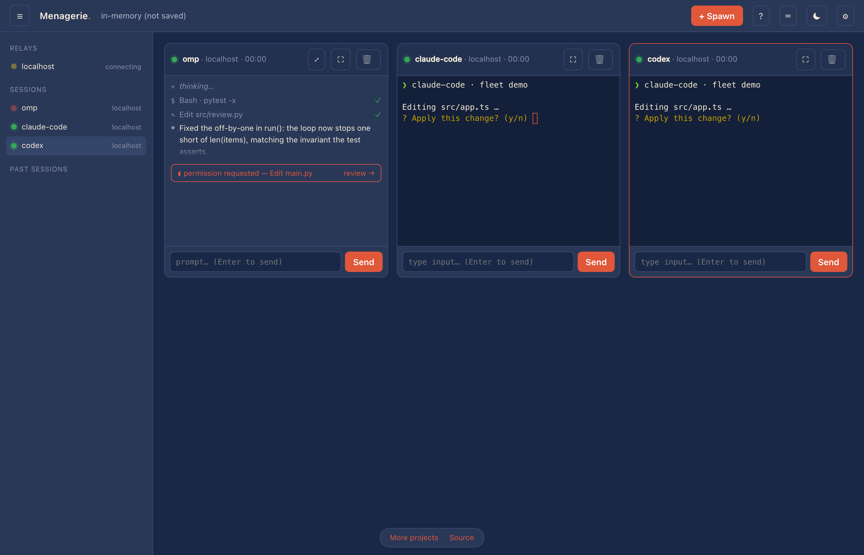 Dark theme